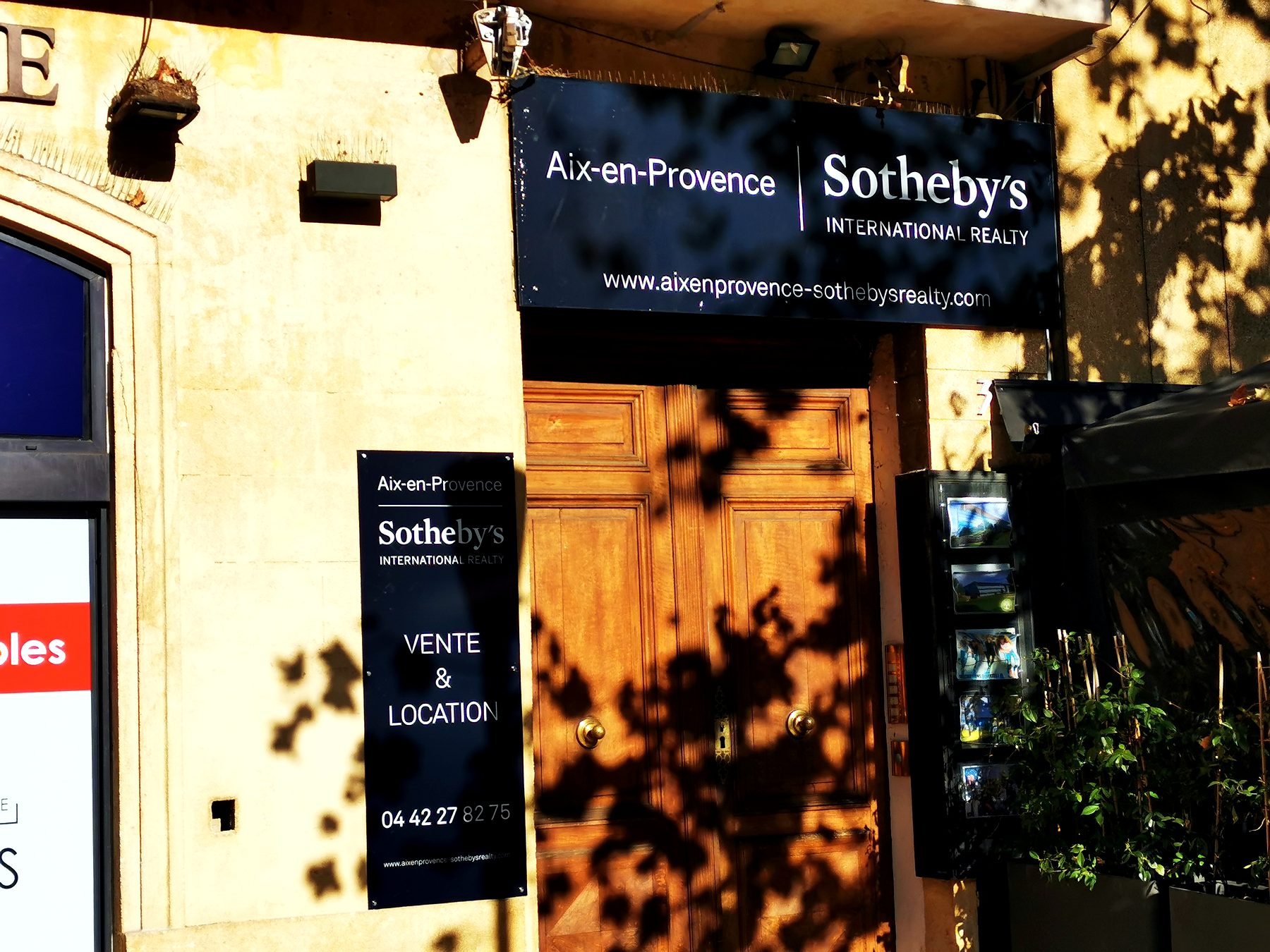 Réalisation Comback — enseigne Aix-en-Provence