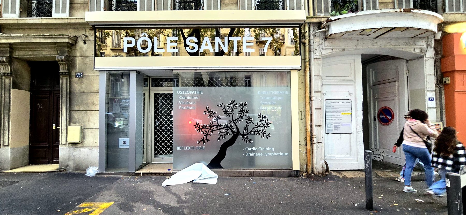 Habillage façade